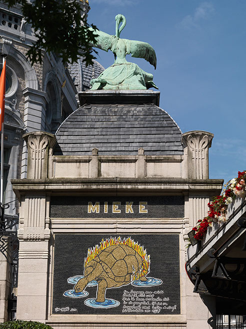 Hommage aan Mieke