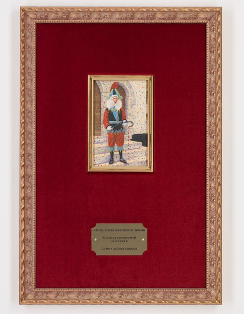 FOLKLORE SEXUEL BELGE. Ã‰DITÃ‰ ET OFFERT PAR JAN FABRE, LE BON ARTISTE BELGE