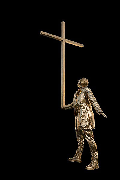 The Man who bears the cross